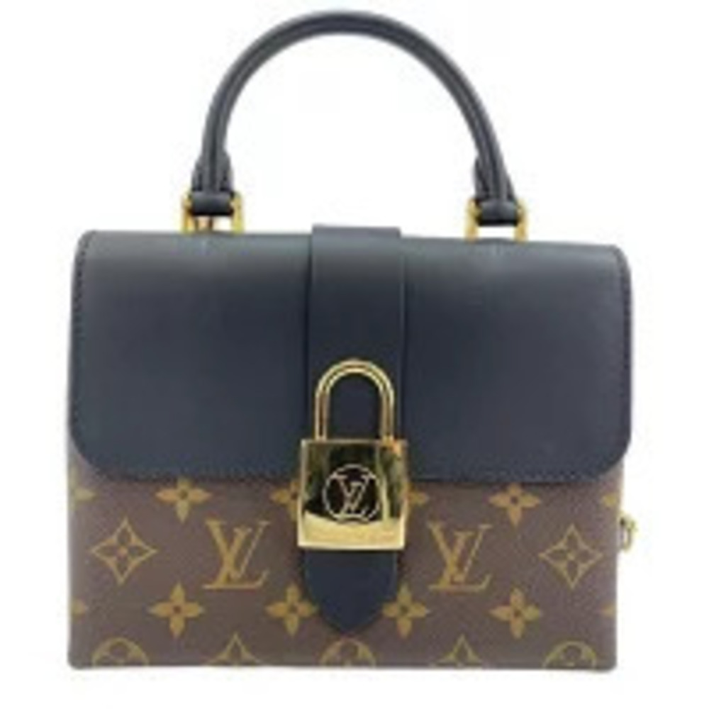 Louis Vuitton Monogram Locky Handbag Brown